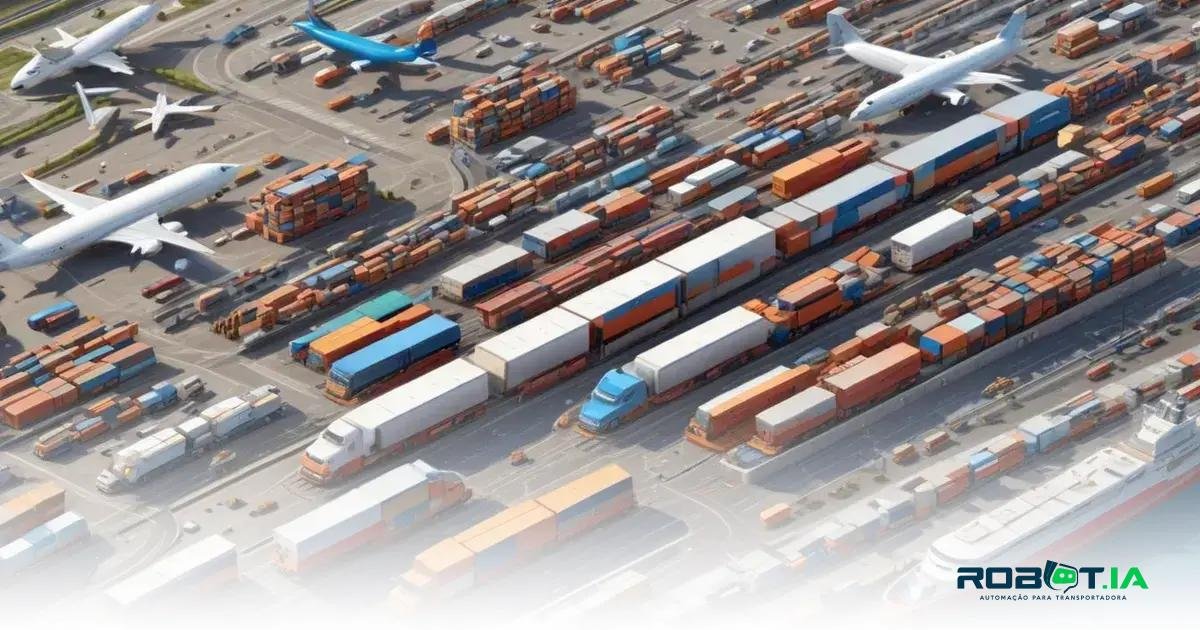 O que é intermodalidade inteligente na logística?