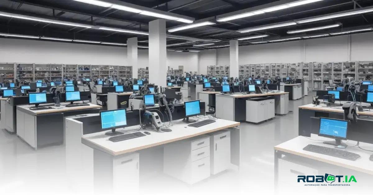 Automação de centros de distribuição na logística: transforme sua operação