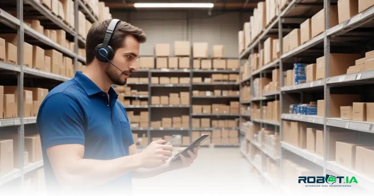 Como funcionam as tecnologias de picking por voz?