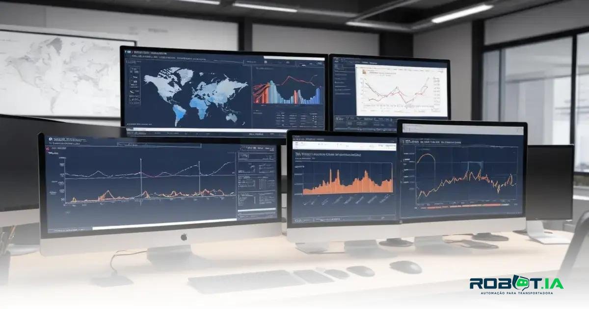 Como funciona a simulação de cenários logísticos?