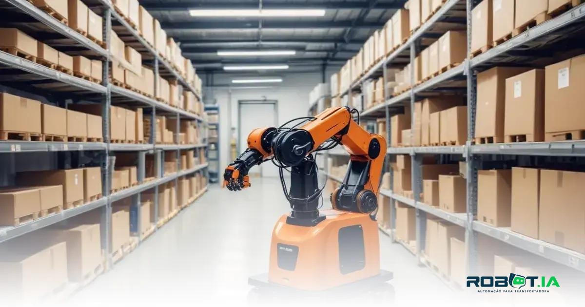 Orquestração de robôs na logística: transformando a eficiência