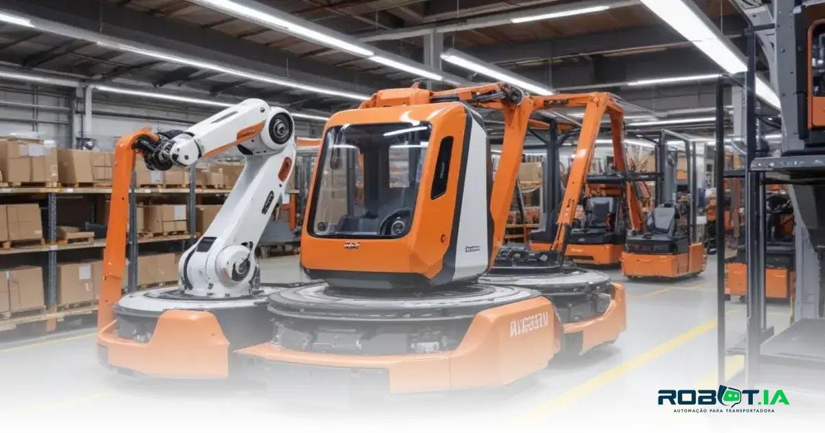 Manuseio automatizado de materiais: transforme sua logística