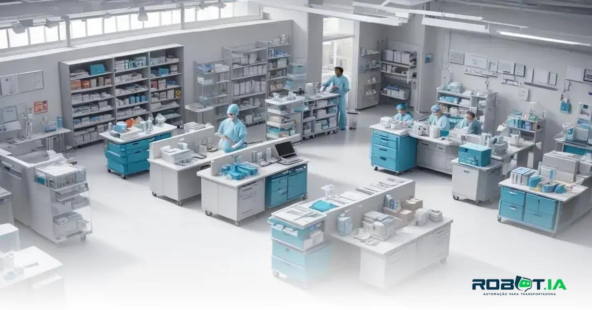 Importância da logística hospitalar no atendimento eficiente