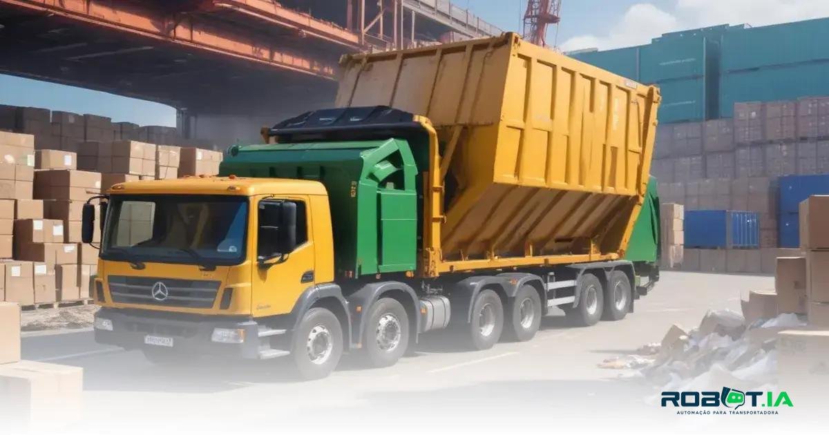 Gestão de resíduos tecnológica na logística: o futuro sustentável