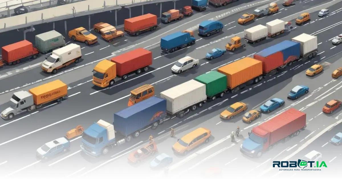 Riscos de confiar no modal rodoviário