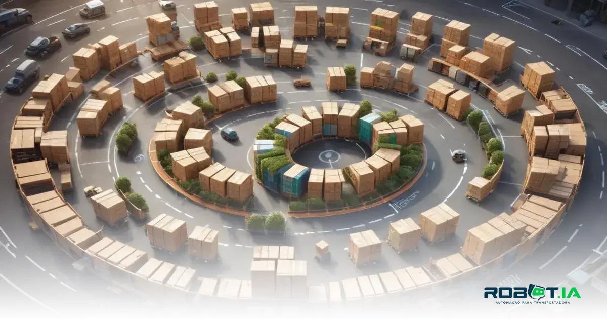 Benefícios da logística circular automatizada para empresas