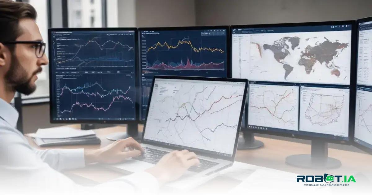 Técnicas de análise preditiva para otimização de rotas