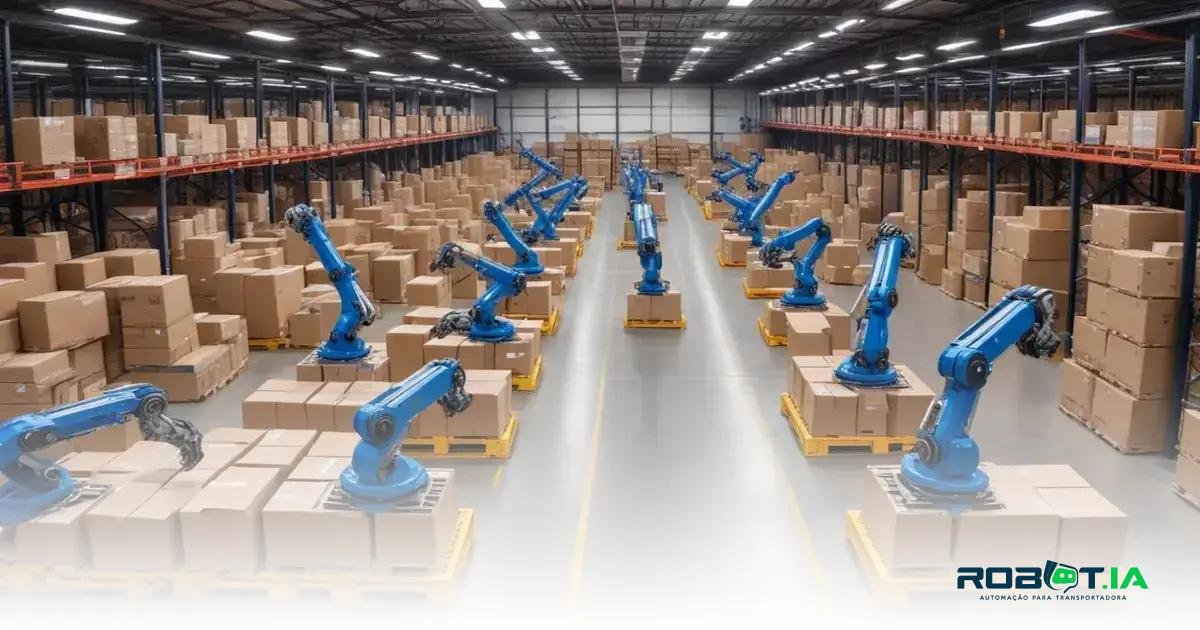 O que é automação de processos logísticos (RPA)?