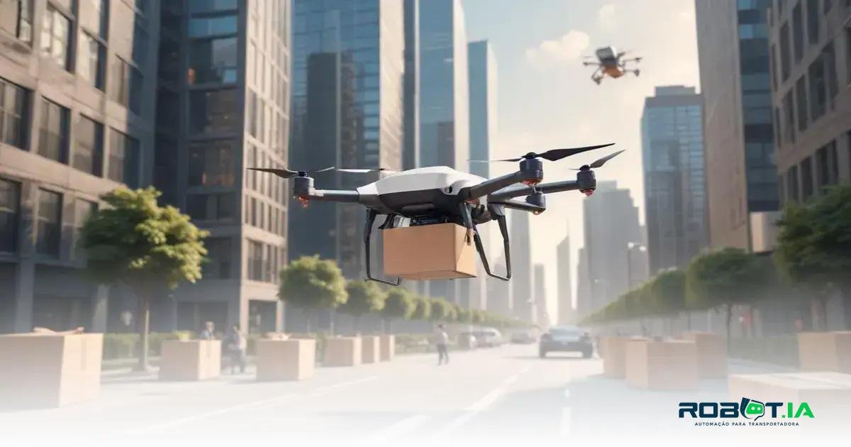 Como os drones estão revolucionando a entrega de produtos
