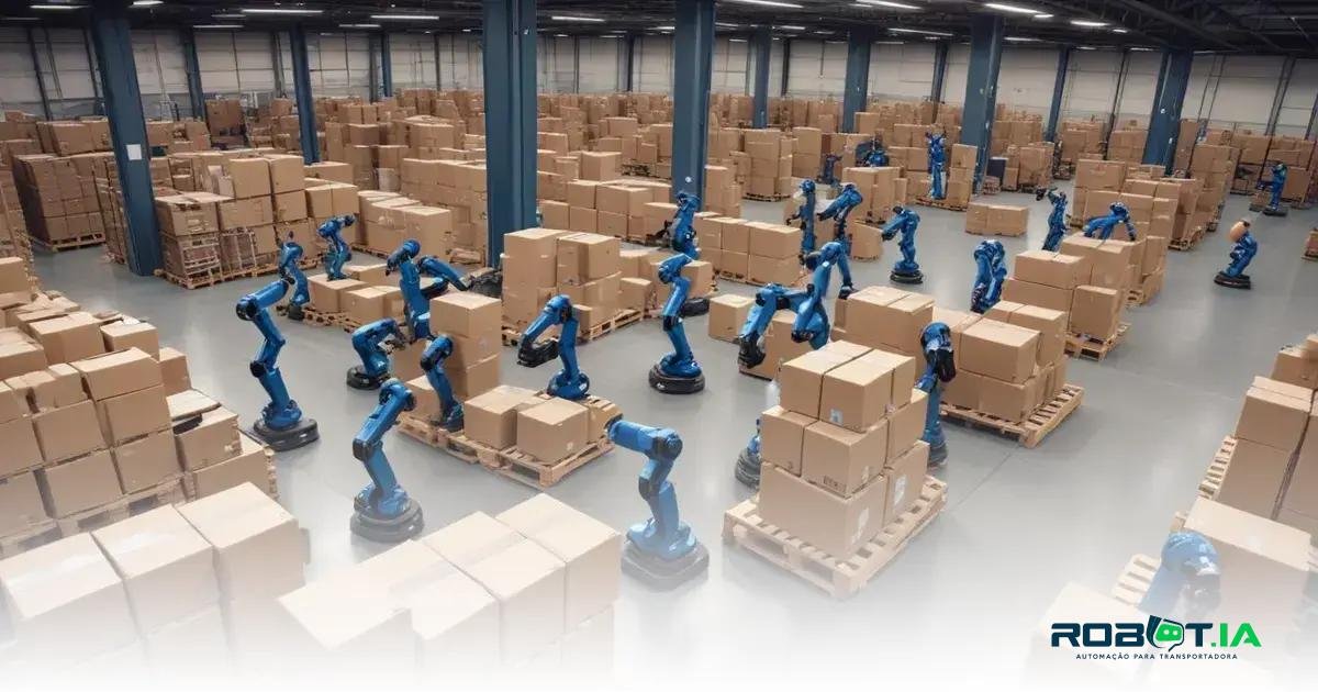 Vantagens da robótica colaborativa na logística
