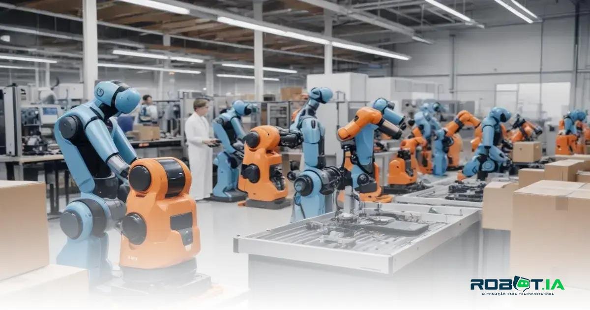 Exemplos de aplicação da robótica colaborativa em empresas