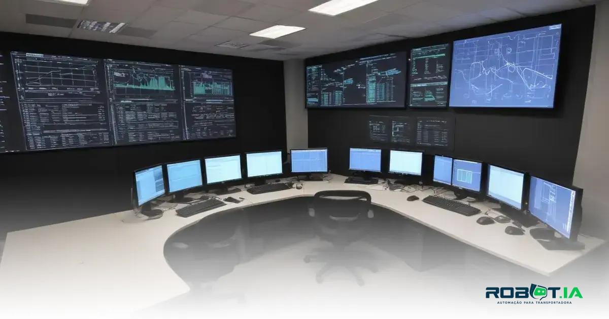 Sistemas de análise de dados em tempo real na logística