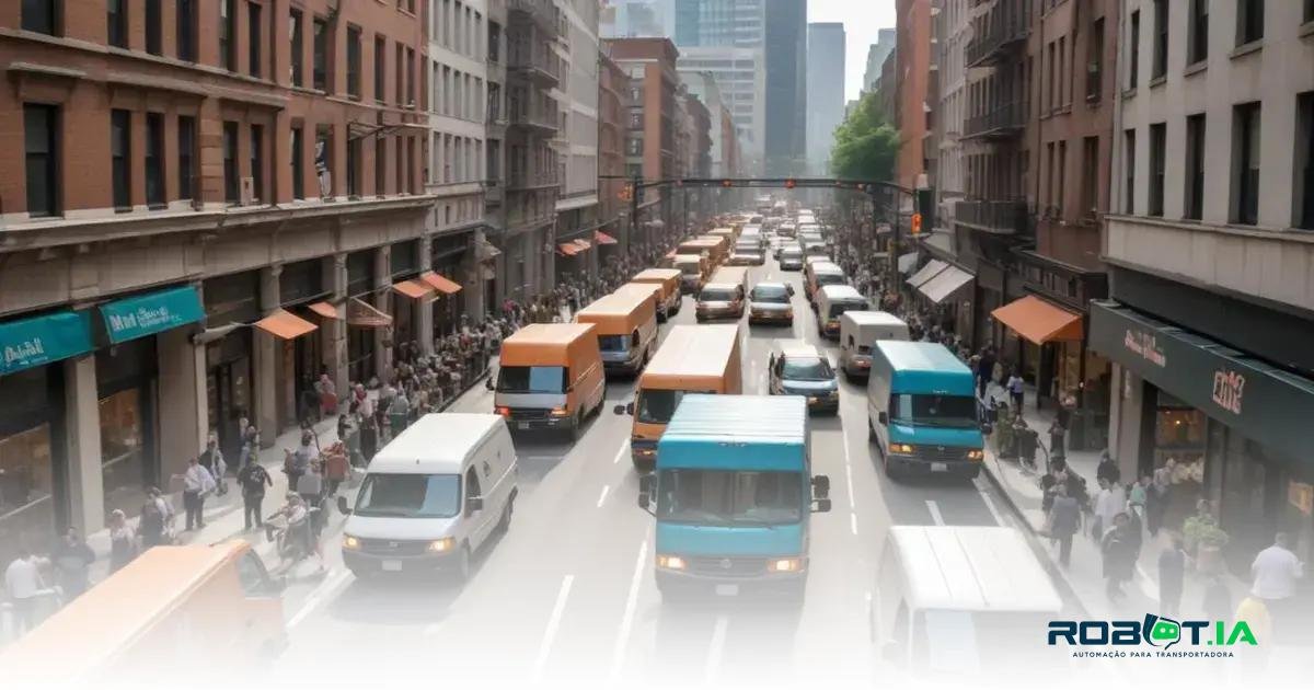 Desafios da logística urbana nas grandes cidades