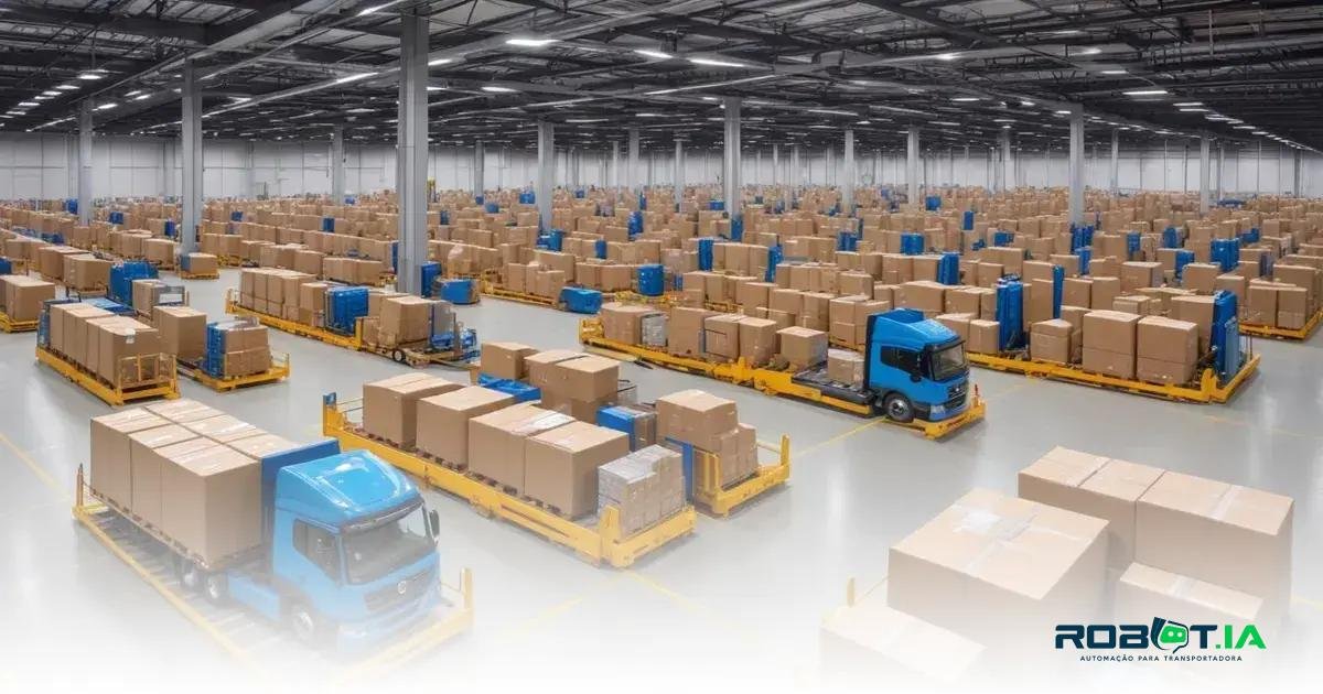O que é automação de cross-docking? O que é automação de cross-docking?